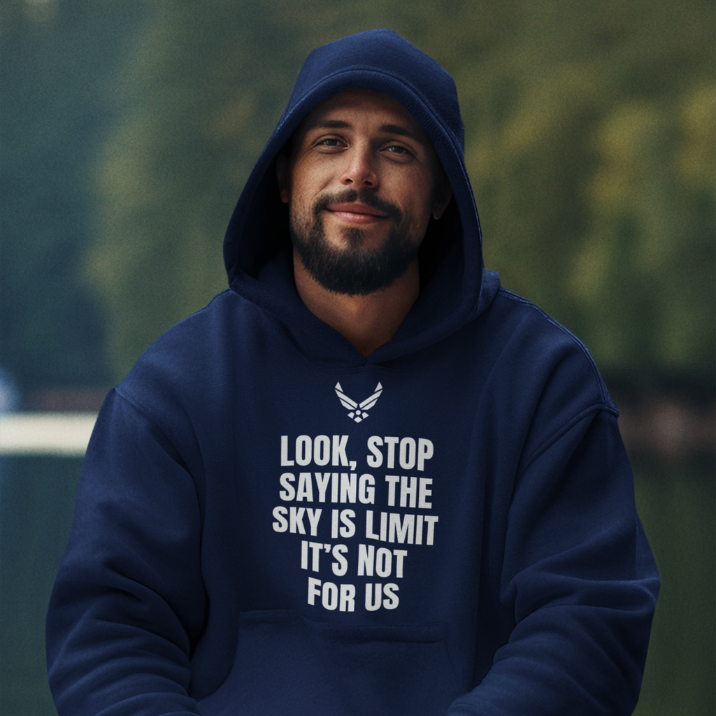 Look Stop Saying Hoodie