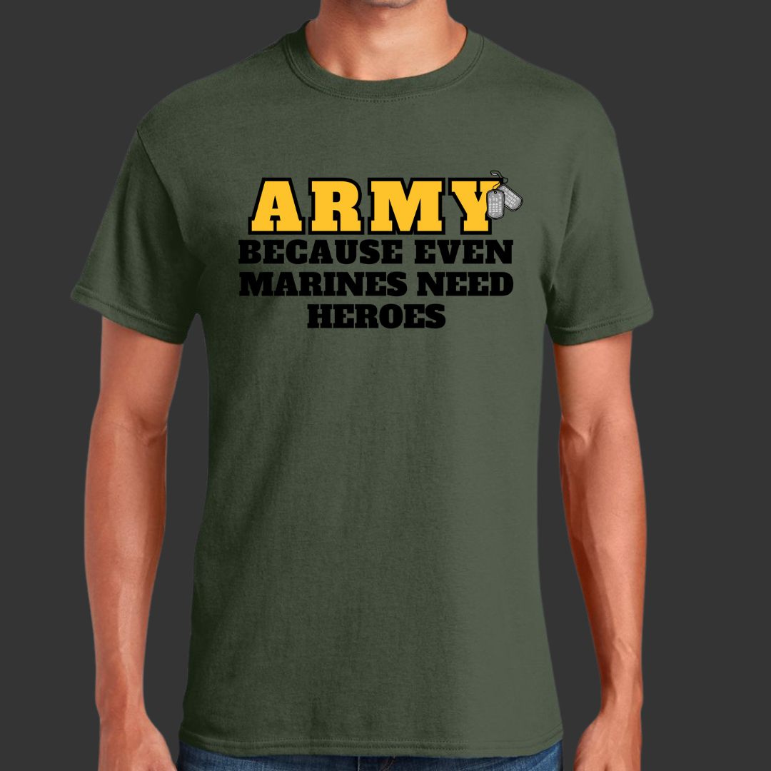 “Even Heroes Need Heroes – Army Edition”